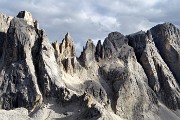 In vetta al Monte Mulaz (2906 m) alle Pale di San Martino il 13 agosto 2017 - FOTOGALLERY